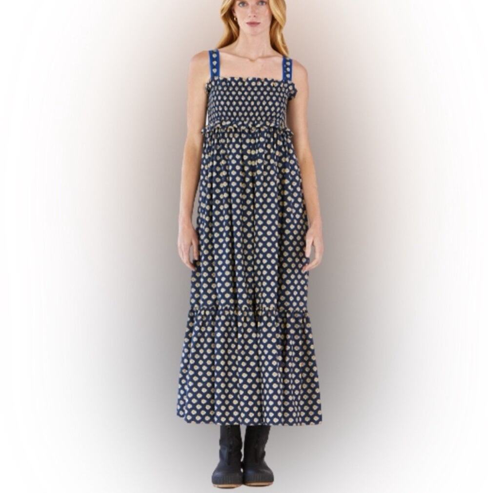 Hunter Bell Autumn Bloom Reese Dress S